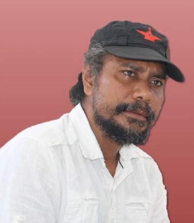 Executive Director of Asosiasaun HAK Timor-Leste, Sisto dos Santos. Foto:Dok.