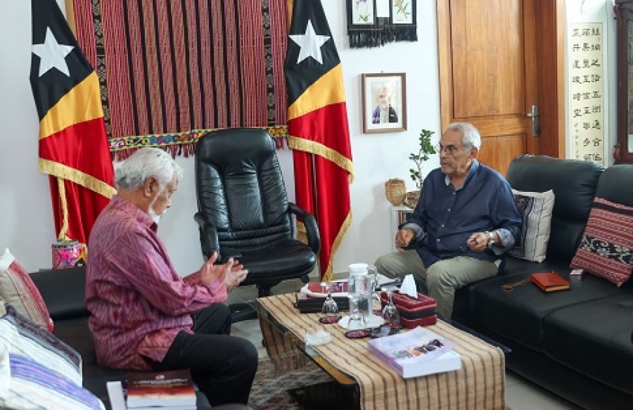 PR Horta: Enkontru ho PM Xanana la ko'alia remodela MG