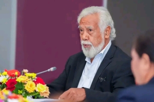 Primeiru-Ministru (PM), Kay Rala Xanana Gusmão nu’udár Prezidente bá Konsellu Nasionál ba Organizasaun Prezidénsia ASEAN (ACNOC) Timor-Leste nian iha 2029 liu-hosi reuniaun da-huluk ne’ebé realiza iha Auditóriu Ministériu Finansas Ai-tarak laran, segunda (Ohin). FOTO: Media G-PM.