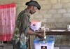 Eleisaun Segunda Volta Orgaun Suku , Antonio Gomes Moniz re-eleitu ba lideransa Komunitariu ukun povu Aldeia Liman iha Suku Builale, ba Periodu Tinan Hitu, Segunda (13/11) FOTO: INDEPENDENTE/ Domingos Gomes