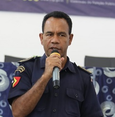 Prezidente Autoridade Protesaun Sivil, Ismael Babo. Foto: Media KFP.