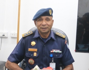 Portavos Komandu PNTL Superintendente Polísia João Belo dos Reis. Foto:Media PNTL
