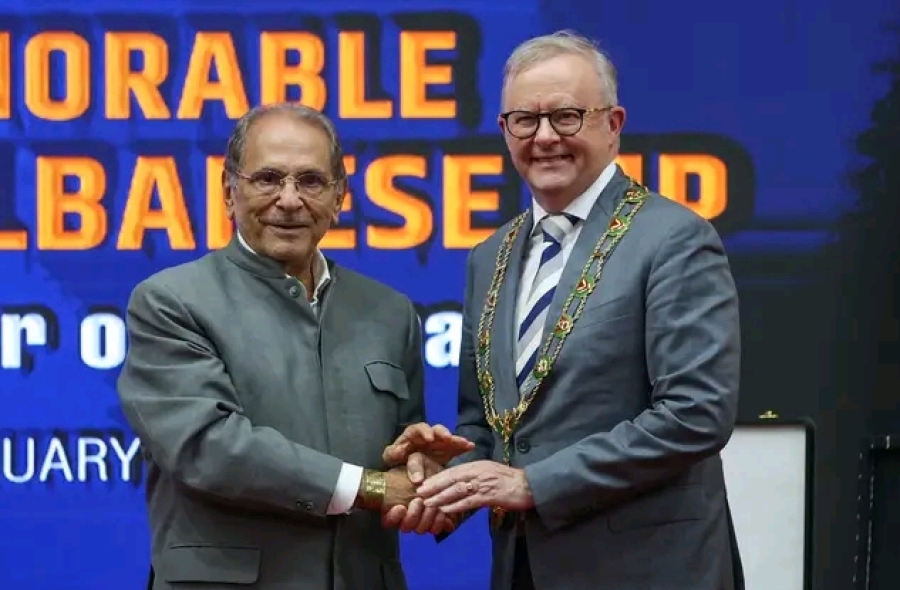 PR Horta kondekora PM Austrália Albanese ho medalla Grande Colar Ordem de  Timor-Leste