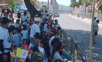 Sarani iha Farol hahú hein Santo Papa nia prezensa iha Timor-Leste. (09/09/24). Foto:INDEPENDENTE/Agustino Gama.