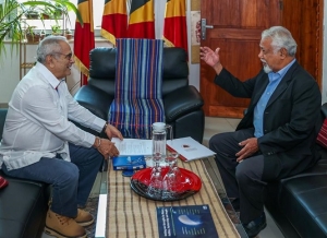Primeiru Ministru (PM), Kay Rala Xanana Gusmão ho Prezidente Republika Jose Ramos Horta. Foto:Dok.