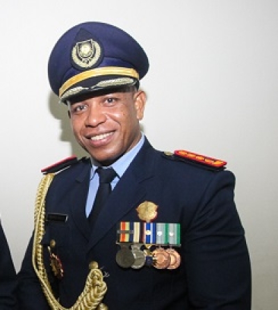  Segundu Komandante Jerál PNTL, Komisáriu Pedro Belo. Foto:media PNTL.