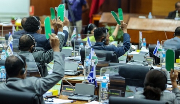 Deputada sira iha PN aprova ona Proposta Lei OR iha Faze Jeneralidade, (22/08/23). Foto:Media GPM.