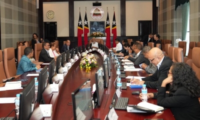 Reuniaun Konsellu Ministru, ne&#039;ebe diriji husi Primeiru Ministru Kay Rala Xanana Gusmao, iha Palasiu Governu, Kuarta (28/02/24). Foto:Media Gabinete SEI.