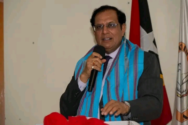 Reprezentante OMS iha Timor-Leste, Arvind Mathur. FOTO:  Media WHO Timor-Leste.