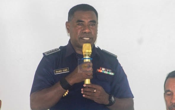 Komandante PNTL Munisipiu Dili, Superintendente Xefe Polisia Orlando Gomes