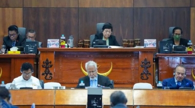 PM Kay Rala Xanana Gusmao ho ninia Vise Nain rua partisipa iha Debate OJE 2025 iha Parlamentu Nasional, kuarta (06/11/24). Foto:Media GPM.