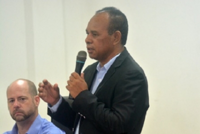 Sekretáriu Estadu Protesaun Sivíl, Alexandrino Xavier Araújo. FOTO:  doc