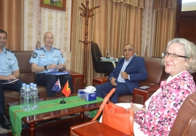 Foto:Media Gabinete Ministeriu Interior. 