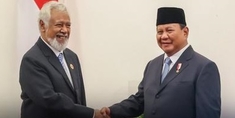 PM Xanana-Prabowo Diskute Fronteira Terrestre