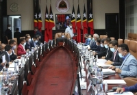 Reuniaun Konsellu Ministru, diriji husi PM Taur Matan Ruak. Foto:Dok/INDEPENDENTE.