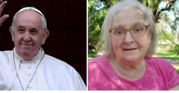 Papa Francisco ho nia Feton Maria Elena Bergoglio