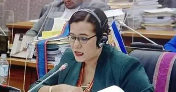 Prezidente Komisaun C, Deputada Cedelizia Faria dos Santons, Foto: Dok.