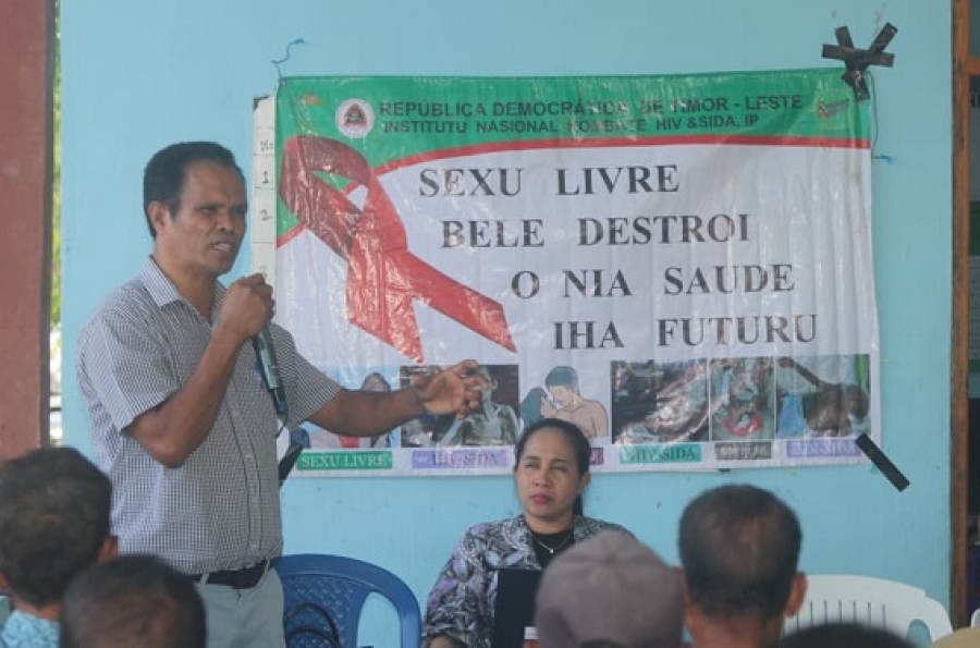INCSIDA Sensibiliza Informasaun Kona-bá Moras HIV/SIDA Ba Komunidade Betano