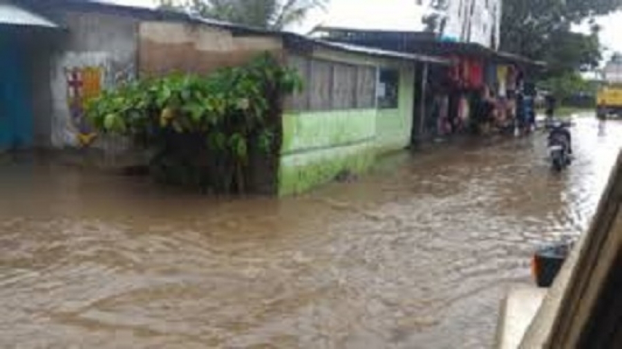 Komunidade iha Kapital Dili hetan Inundasaun. FOTO: dok
