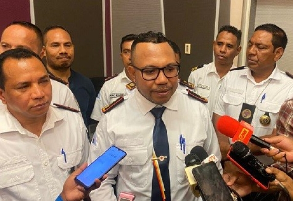 Komisariu Autoridade Aduaneiru Joanico Pinto. Foto:INDEPENDENTE.