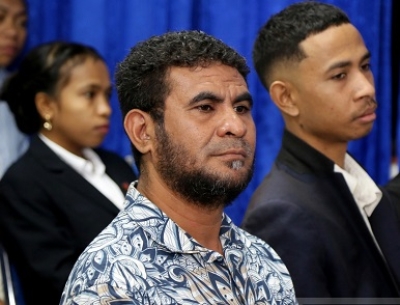 Acacio Pinto eleitu nudar prezidente Aliansa Verifikador Faktu Timor-Leste. Foto:Media KI.
