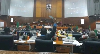 Deputadu sira iha Plenaria Parlamentu Nasional. Foto:Dok/INDEPENDENTE.