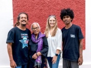 Artista ne'ebe sei reprezenta Timor-Leste partisipa la Biennale di Venezia 2026. FOTO: SEAK