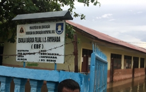 Eskola Bazika Filial Fatuhada hetan inundasaun iha tempu udan monu rai iha tinan 2018