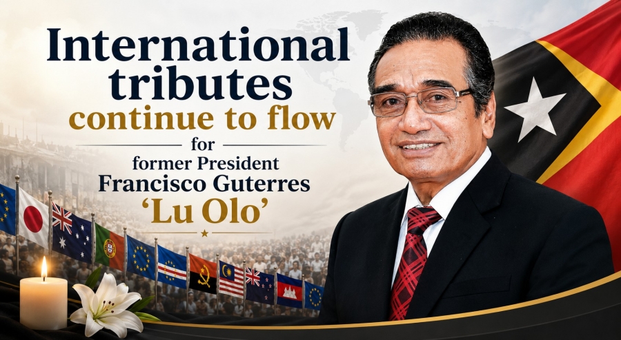 International tributes continue to flow for former President Francisco Guterres 'Lu Olo'