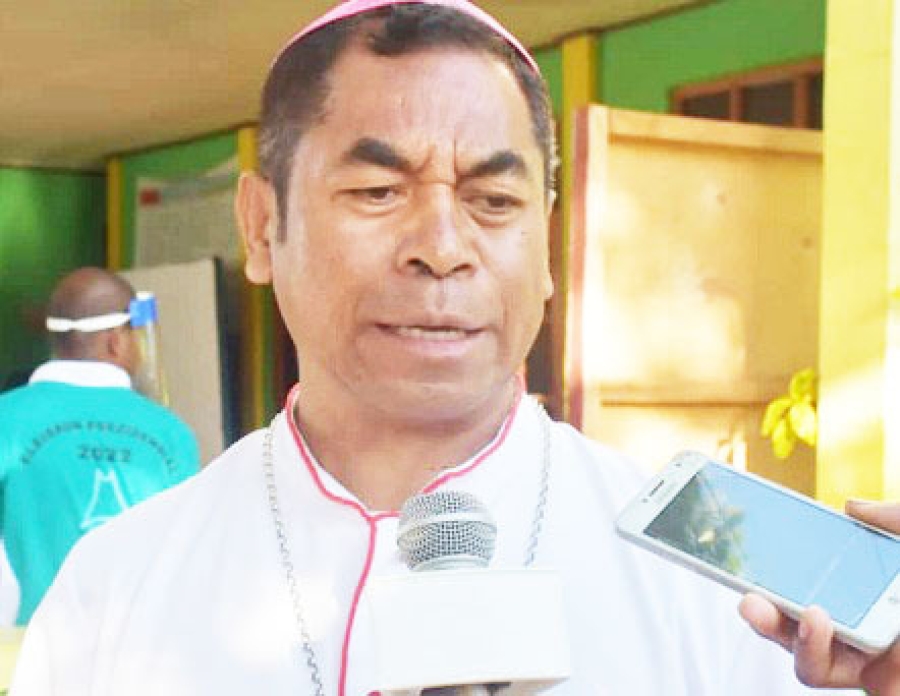 Archbishop Dom Virgilio do Carmo da Silva of Dili. Foto:INDEPENDENTE.