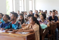 Estudante FSSU UNTL. Foto antigu