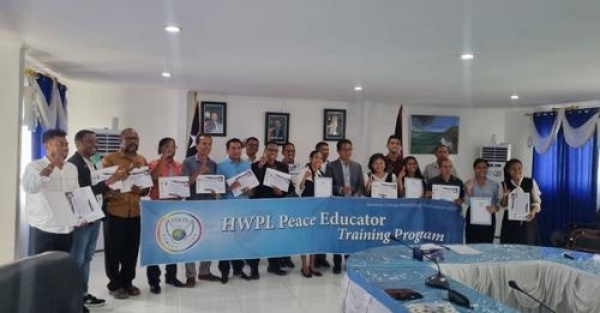 HWPL Celebrates the Graduation Ceremony for Timor Leste&#039;s Inspiring Peace Educators