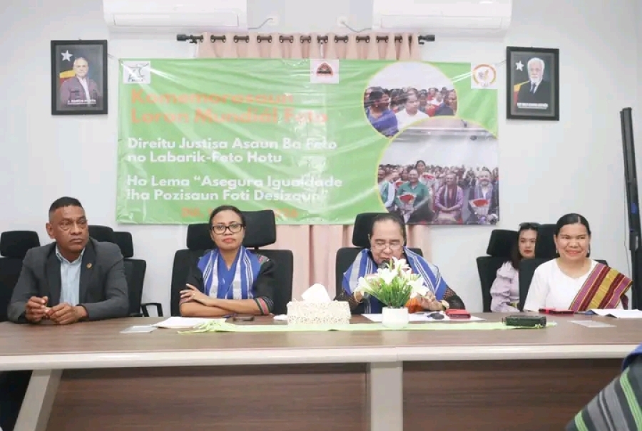 Fundasaun Alola hamutuk SEI fó kapasitasaun ba Feto potensiál sira kompete iha podér lokál