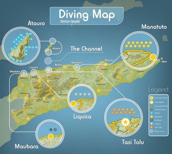  MDF no DOWG Lansa Mapa Luku Foun Hodi Promove Dezenvolvimentu Turismu Sustentável iha TL. Foto:Media MDF.