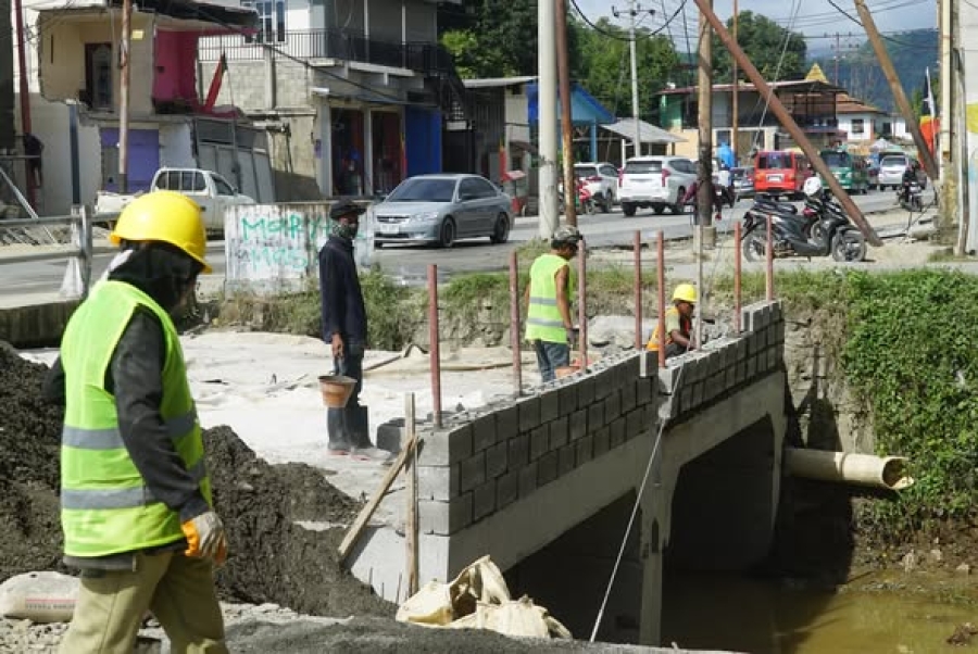 Kontrusaun ba Ponte Kuluhun Atinji ona 30%