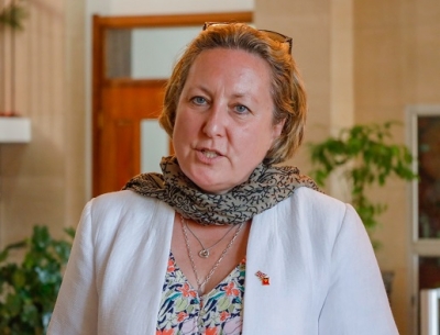 United Kingdom’s Minister for the Indo-Pacific, Anne-Marie Trevelyan. 