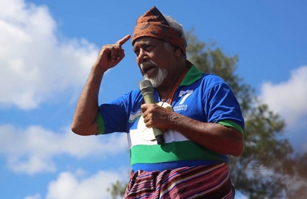 Xanana kampanha iha Baukau