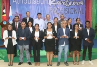 Konsellu Imprensa Timor-Leste, kinta ne’e (22/12), atribui ona karteira professional ba jornalista hamutuk na’in 18, ne’ebé remata ona sira nia estajiu profisionalismu durante fulan sanulu resin rua (12). Foto:INDEPENDENTE.