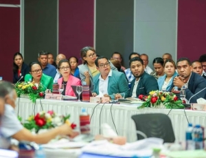 MSSI ho Instituiasaun tutelada rua aprezenta orsamentu 2026 ba KRO, iha Salaun Aditoriu MF, Aitarak-Laran, Dili, Kuarta (06/08/25). Foto:Media GPM. 