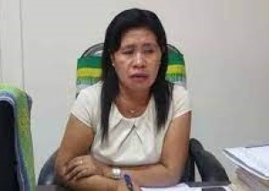 Diretora Servísu Saúde Munisípiu Dili, Agustinha Segurado. Foto:Dok.