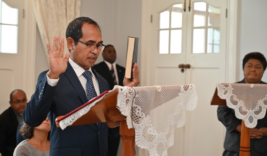 Joaquim da Fonseca asume Prezidente ba Komisaun Lia-loos no Rekonsiliasaun iha Fiji