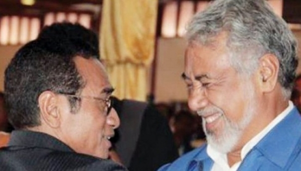 Lu Olo and Xanana 