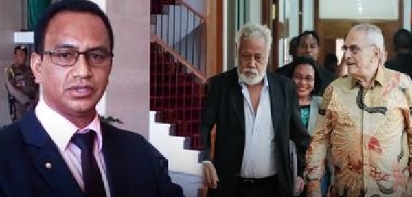 Prezidente Repúblika (PR), José Ramos Horta ho Primeiru Ministru Kay Rala Xanana Gusmao aseita, governu nomeia Sergio Hornai nu’udar Ministru Justisa (MJ) foun hodi halo preparasaun governu no Igreja Katolika atu simu vizita ofisiál Papa Fransisco iha fulan Agostu 2024. Foto:Media GPM.