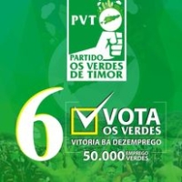 Emblema Partidu Os Verdes Timor. Foto:media sosial.