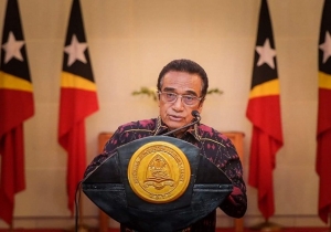 Presidente Republika promulga deklarasaun Estadu Emerjensia ba daruak. Foto Gabinete PR.