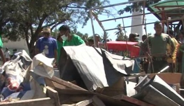 Seguransa sivil hala'o operasaun hasai negosiante iha trotoar leten