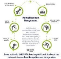 Brosura Prevensaun Moras Dengue. Brosura ONU iha Timor-Leste.