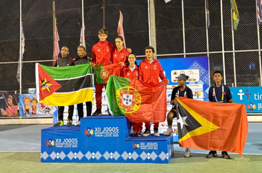 Portugal sai kampiaun ba jogu Tenis kampu Femenina-Mascolino ho Pares mistu