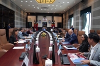  Reuniaun Konsellu Ministrus ne&#039;ebé diriji husi Primeiru Ministru Kay Rala Xanana Gusmão iha Palasiu Governu Dili. Foto:Dok/