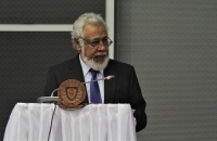 Xanana iha seminariu internasional. Foto INDEPENDENTE